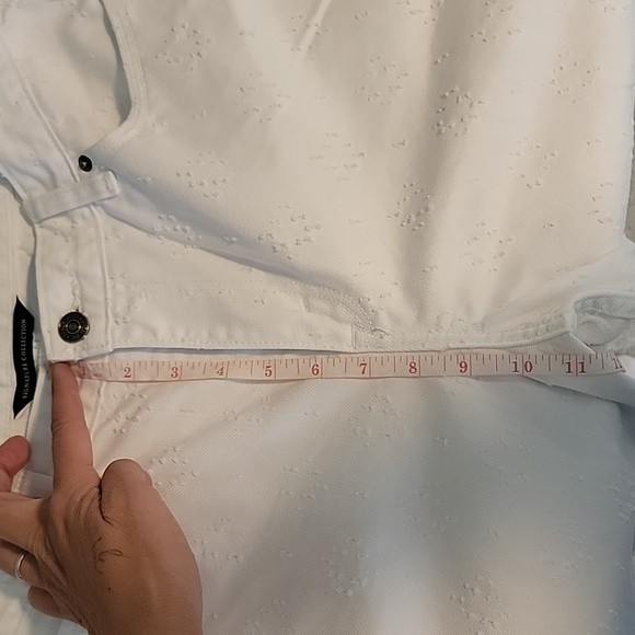 Abercrombie & Fitch white detailed distressed jeans - Picture 11 of 12